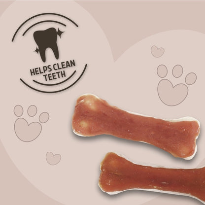 ROSEWOOD Chewy Bones With Duck Medium 80g