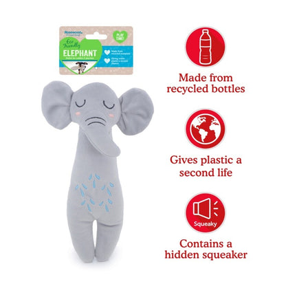 ROSEWOOD Eco Friendly Elephant Dog Toy