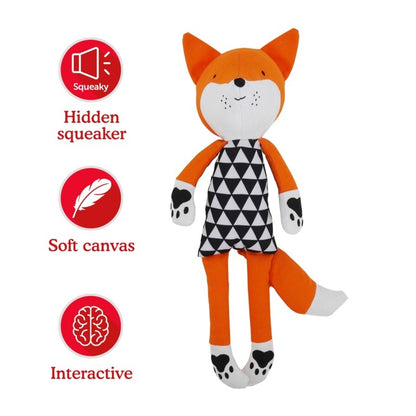 ROSEWOOD Mr Fox Dog Toy