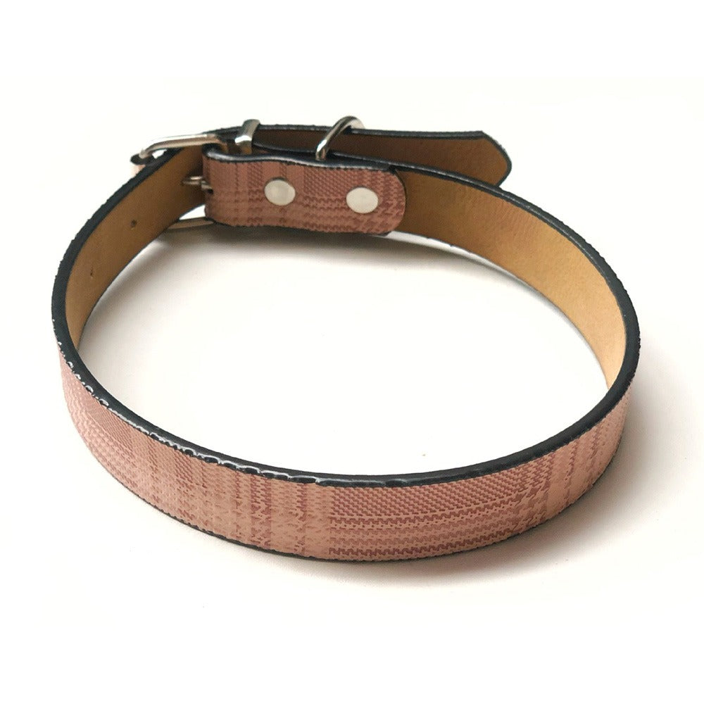 15mm Classic Grids Pattern Adjustable Puppy Dog Kitten Cat Large Collar