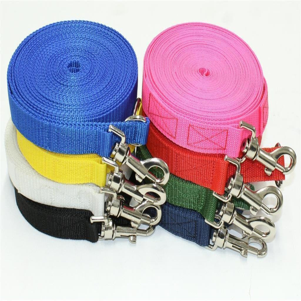 Long Dog Training Lead Colourful Puppy Leash