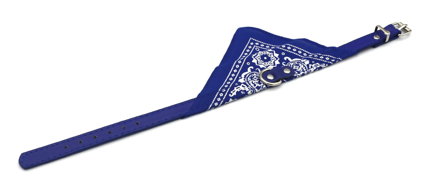 20mm Adjustable Puppy Dog Kitten Cat Strong Pet Collar With Scarf