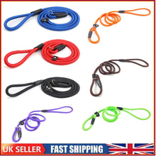 Dog Puppy Training Slip Rope Dog Lead 1cm Strong Nylon Training Walking Leash