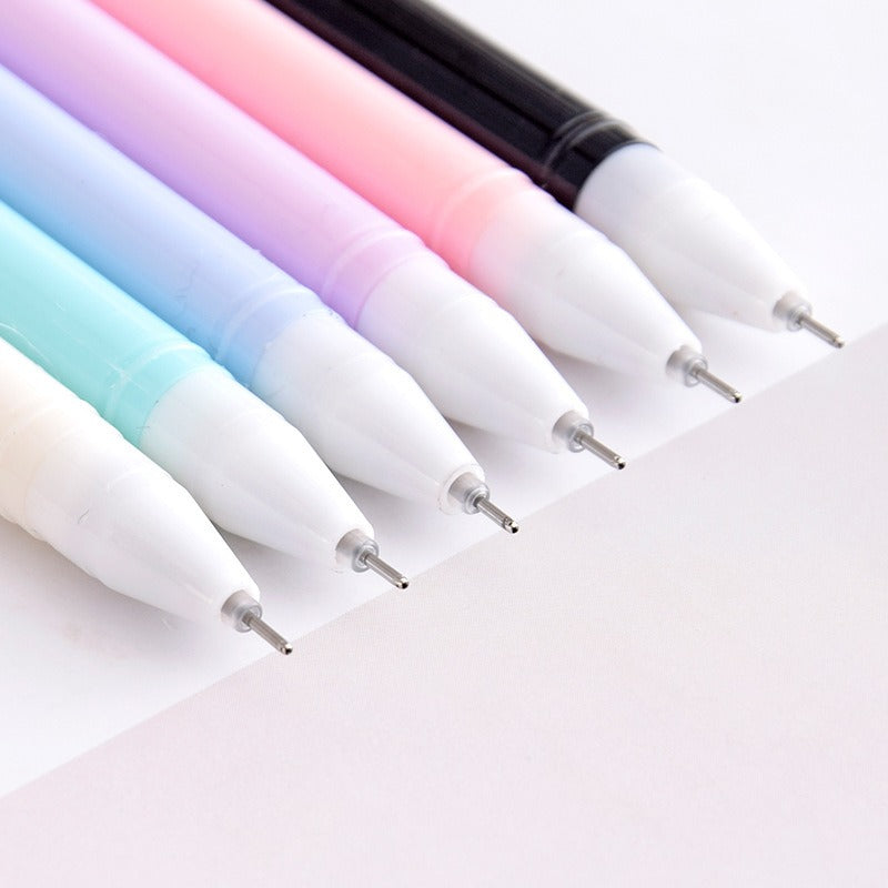 6pc Kitten Cats Ballpoint Gel Pens Cute Funky Kids Party Gift Bag Fillers