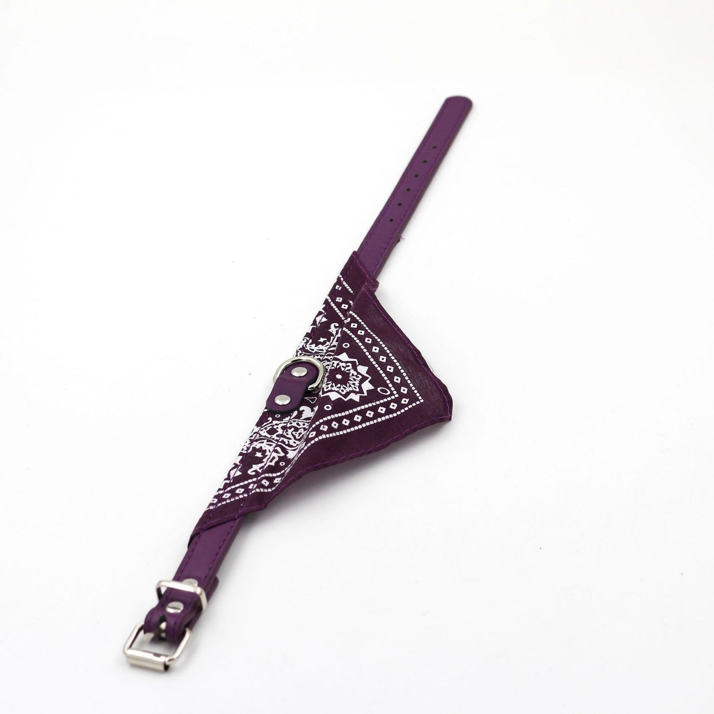 15mm Adjustable Puppy Dog Kitten Cat Strong Pet Collar With Scarf