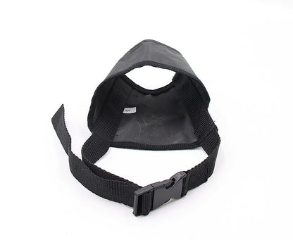 Black Adjustable Breathable Safety Dog Muzzles Anti-Biting Anti-Barking Anti-Chewing