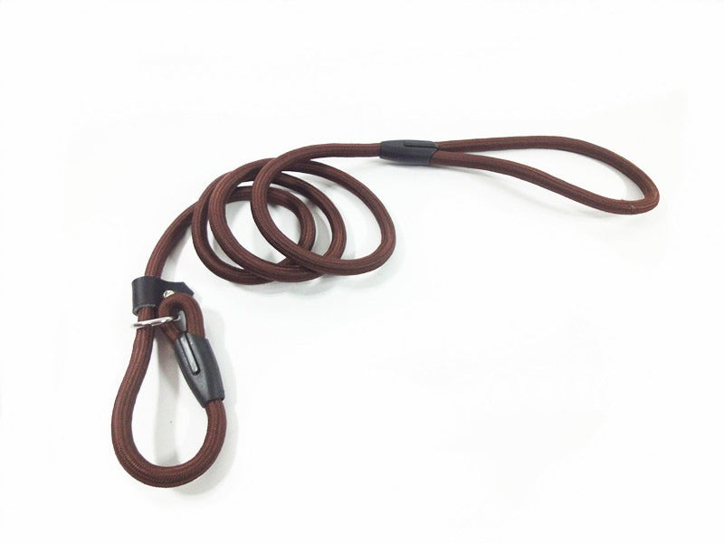 Dog Puppy Training Slip Rope Dog Lead 1cm Strong Nylon Training Walking Leash