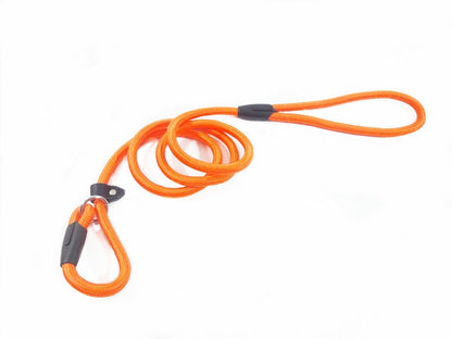 Dog Puppy Training Slip Rope Dog Lead 6mm Strong Nylon Training Walking Leash