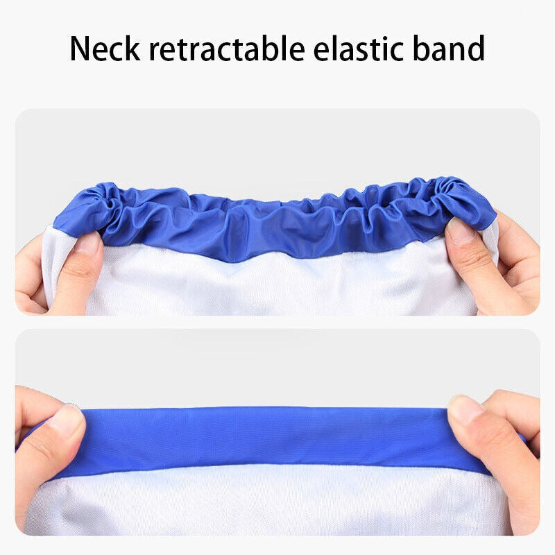 Dog Rain Coat Reflective Waterproof Jacket Outdoor Vest Windproof Raincoat UK