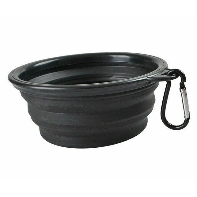 Collapsible Pet Dog Cat Feeding Bowl Pop Up Compact Travel Silicone Dish Feeder