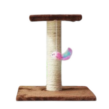 Cat Climbing Frame Scratching Post Hanging Ball Tower Activity Centre