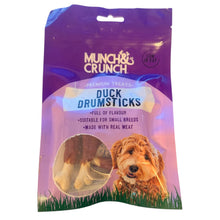Munch And Crunch Duck Drumsticks Dog Treats 70g